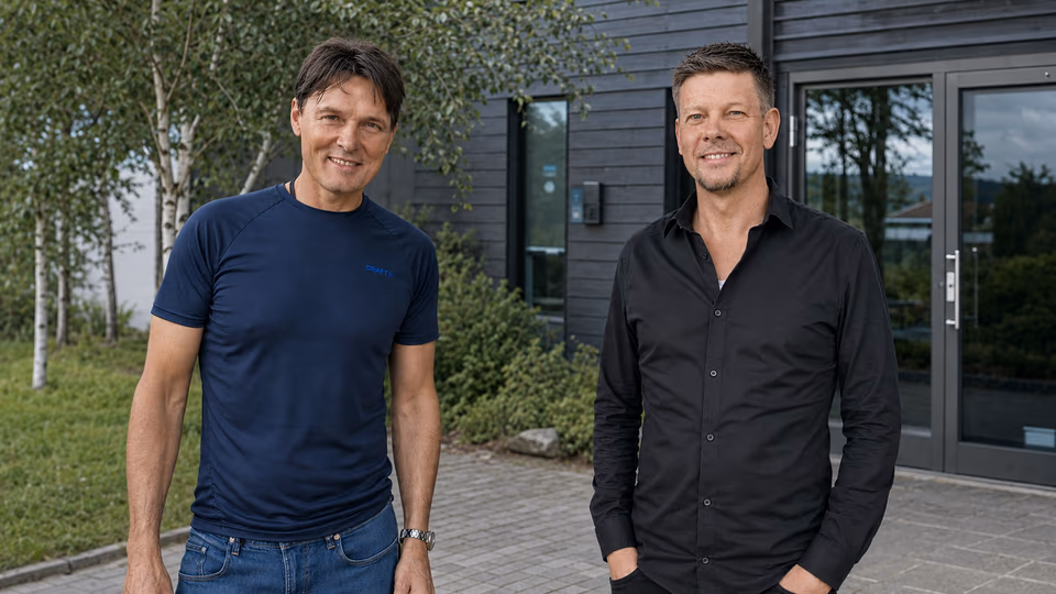 Frode Mikkelsen og Tore Heggøy på befaring for NEOENERGI